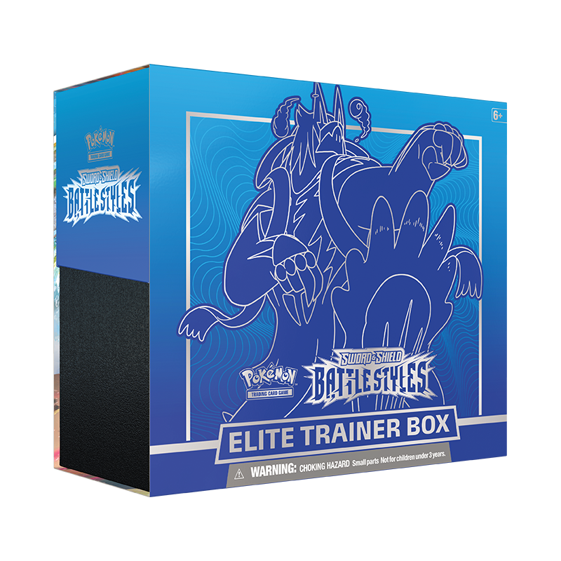 POKEMON SET ALLENATORE FUORICLASSE SPADA E SCUDO STILI DI LOTTA - 1PZ POKEMON SET ALLENATORE FUORICLASSE SPADA E SCUDO STILI DI LOTTA - 1PZ