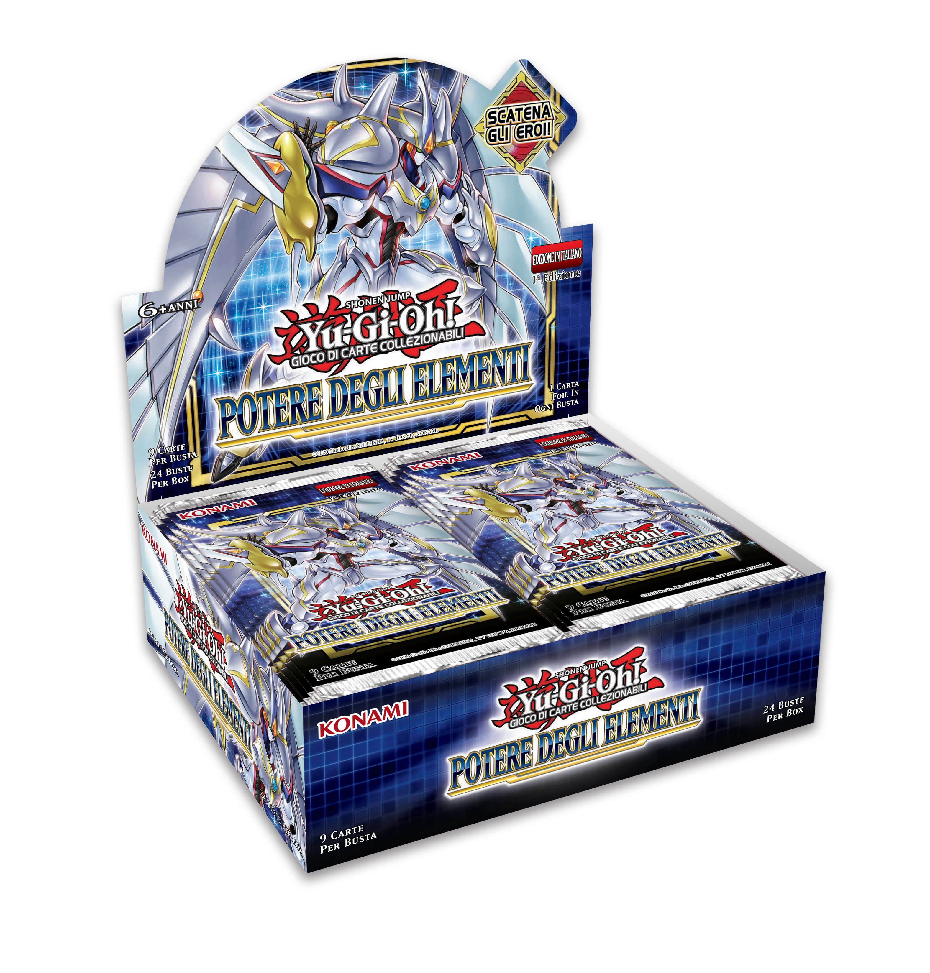 POTERE DEGLI ELEMENTI - BOX 24 BUSTE ITALIANO POTERE DEGLI ELEMENTI - BOX 24 BUSTE ITALIANO