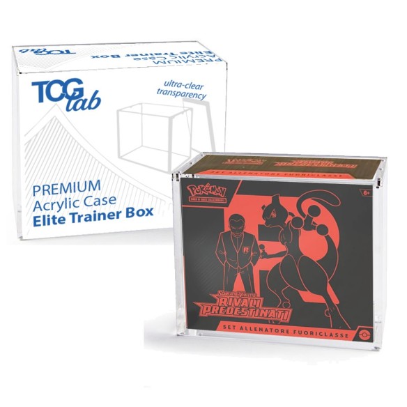 TCGLAB - PREMIUM CASE MAGNETICO N50 ULTRA TRASPARENTE - ETB - (TL035) TCGLAB - PREMIUM CASE MAGNETICO N50 ULTRA TRASPARENTE - ETB - (TL035)