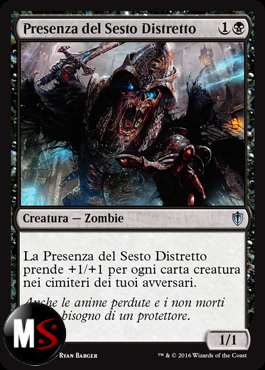 PRESENZA DEL SESTO DISTRETTO