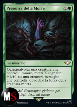 PRESENZA DELLA MORTE