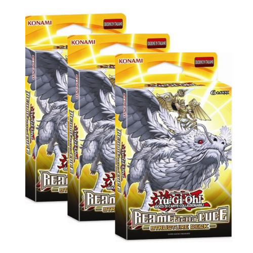 REAME DELLA LUCE - STRUCTURE DECK ITA - BUNDLE 3 MAZZI - UNLIMITED