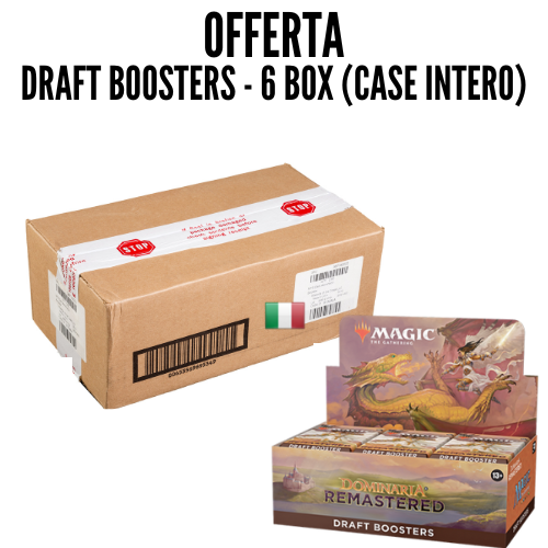 DOMINARIA REMASTERED DRAFT BOOSTER - 1 CASSA (6 BOX) - ITALIANO