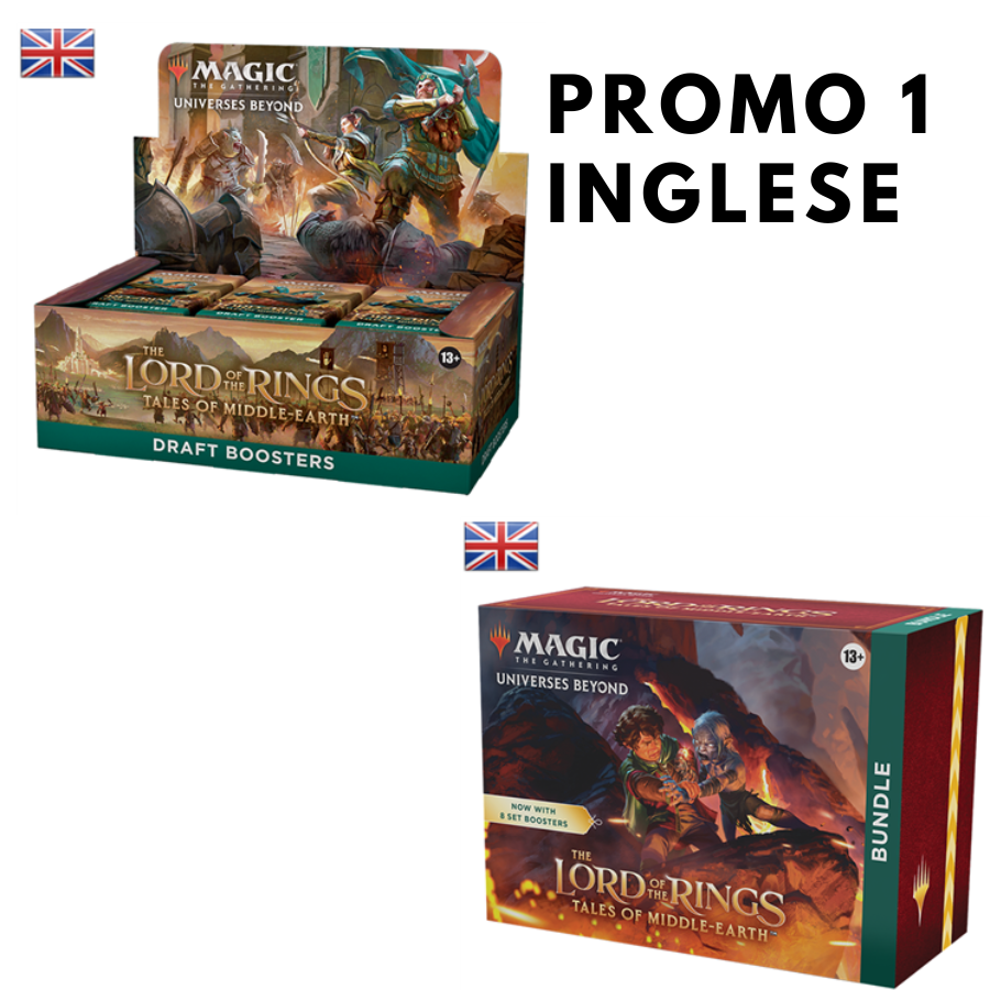 THE LORD OF THE RINGS: TALES OF MIDDLE-EARTH - PROMO 1 - DRAFT BOX + BUNDLE - ENG THE LORD OF THE RINGS: TALES OF MIDDLE-EARTH - PROMO 1 - DRAFT BOX + BUNDLE - ENG