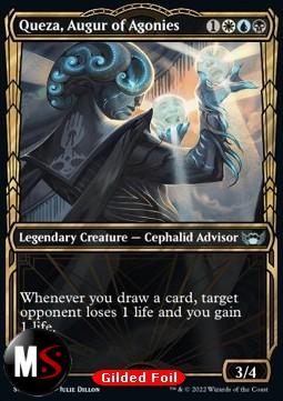 QUEZA, AUGURE DI AGONIE - GILDED FOIL