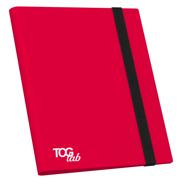 TCGLAB - BINDER 9 TASCHE 360 SLOT - RED - (TL018)