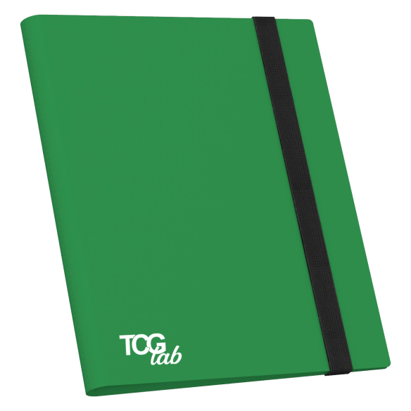 TCGLAB - BINDER 9 TASCHE 360 SLOT - GREEN - (TL020)