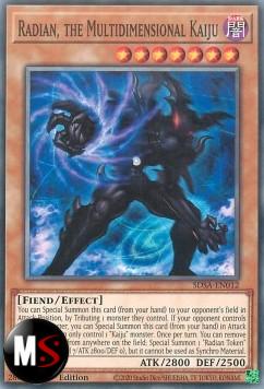 RADIAN, IL KAIJU MULTIDIMENSIONALE
