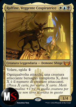 RAFFINE, VEGGENTE COSPIRATRICE
