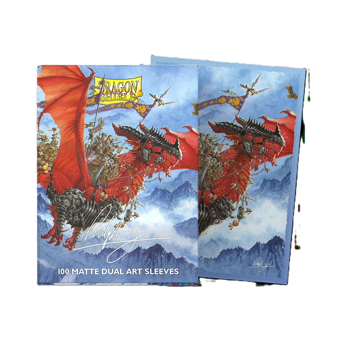 DS100 SLEEVES STANDARD MATTE DUAL ART - THE RAID (AT-12131)
