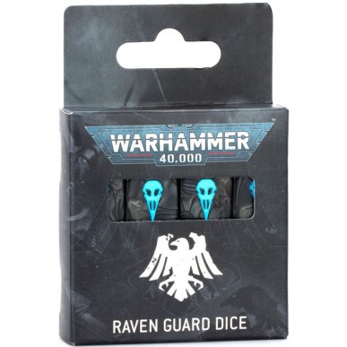 WARHAMMER 40.000 - RAVEN GUARD DICE WARHAMMER 40.000 - RAVEN GUARD DICE