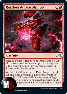 REATTORE DI DRACOLAMPO