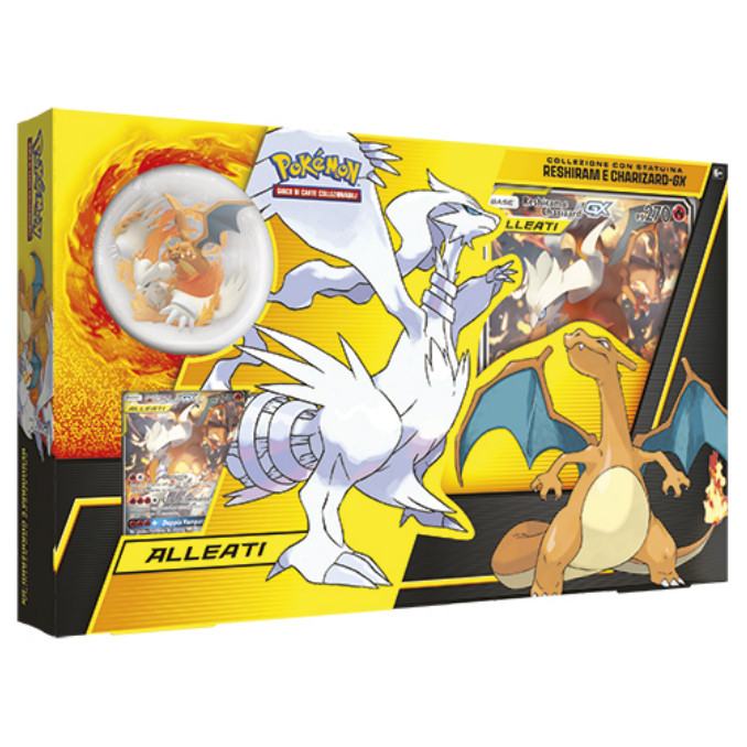 POKEMON RESHIRAM E CHARIZARD - GX FIGURE COLLECTION ITA POKEMON RESHIRAM E CHARIZARD - GX FIGURE COLLECTION ITA