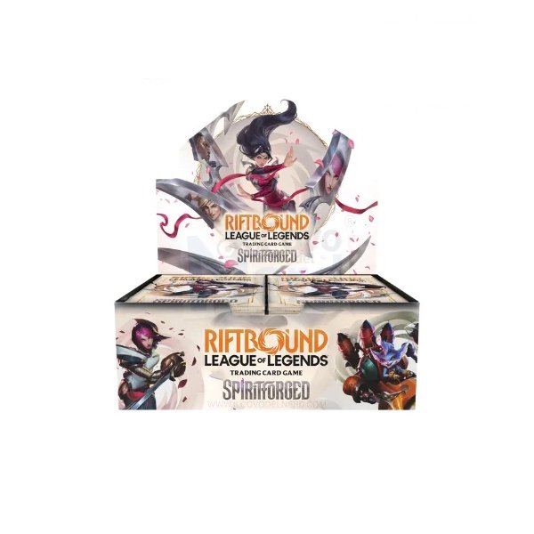 LOL RIFTBOUND: SPIRITFORGED - BOOSTER DISPLAY (24 BOOSTER PACK) - INGLESE LOL RIFTBOUND: SPIRITFORGED - BOOSTER DISPLAY (24 BOOSTER PACK) - INGLESE
