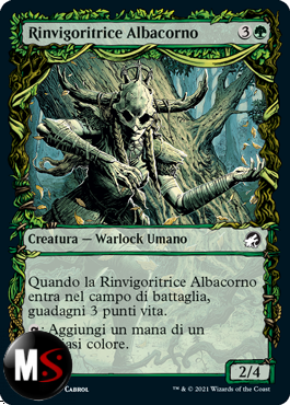 RINVIGORITRICE ALBACORNO - FOIL