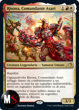 RISONA, COMANDANTE ASARI - FOIL