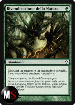 RIVENDICAZIONE DELLA NATURA