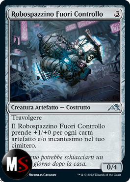 ROBOSPAZZINO FUORI CONTROLLO