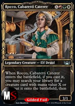ROCCO, CHEF DEI CABARETTI - GILDED FOIL