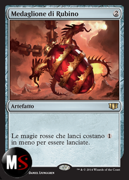 MEDAGLIONE DI RUBINO