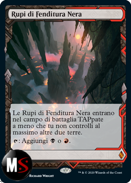 RUPI DI FENDITURA NERA