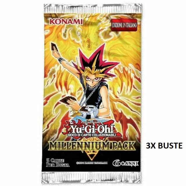 MILLENNIUM PACK - 3X BUSTE ITALIANO 1^ EDIZIONE