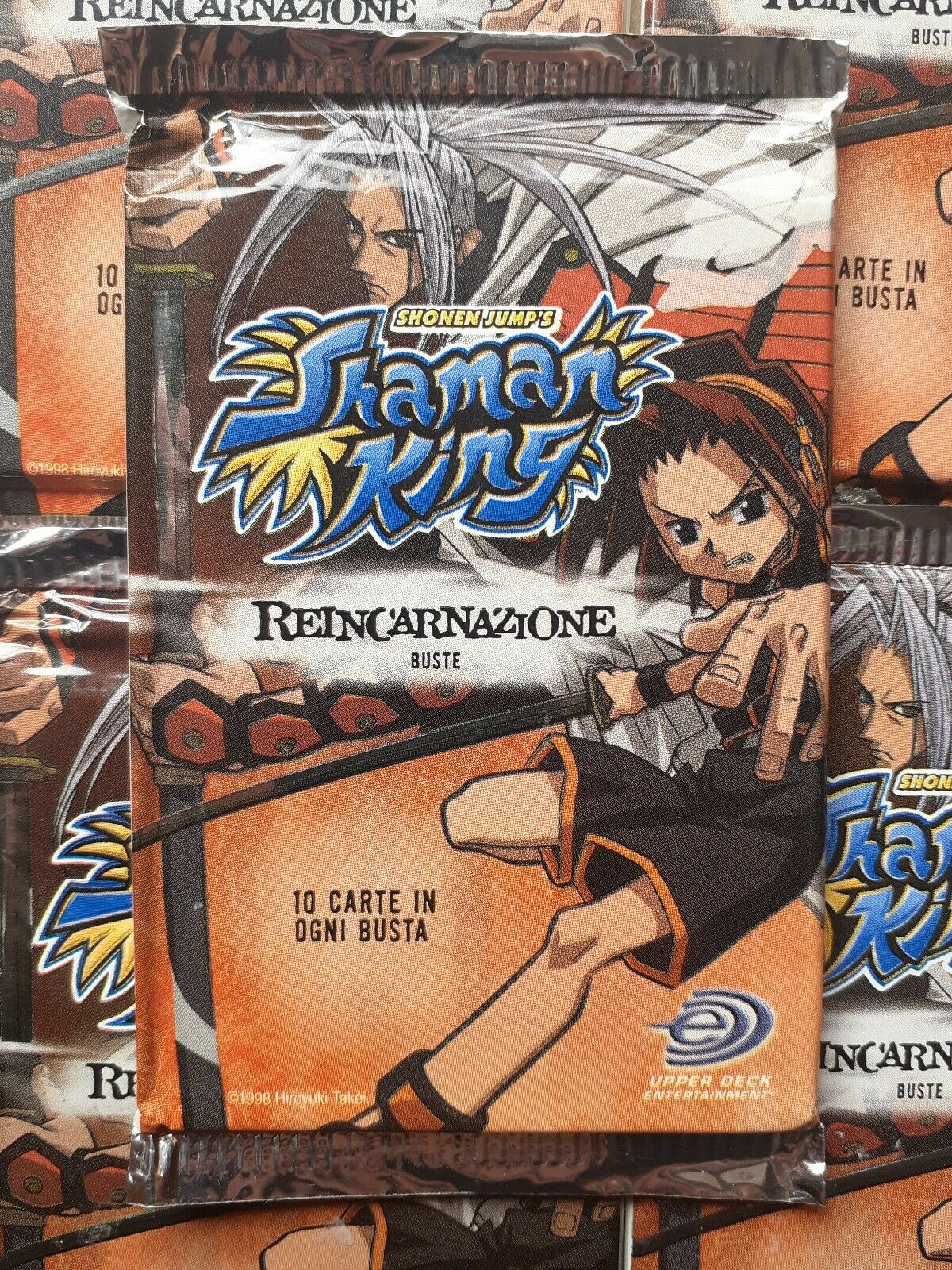 SHAMAN KING - REINCARNAZIONE - 6 BUSTE - ITALIANO SIGILLATO