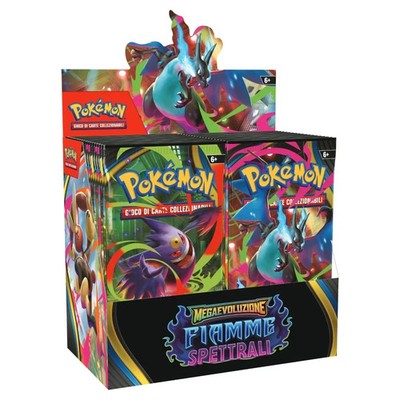 POKEMON MEGAEVOLUZIONE - FIAMME SPETTRALI - BOX 36 BUSTE ITA