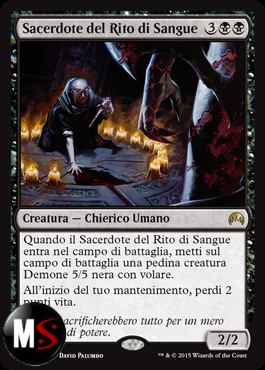 SACERDOTE DEL RITO DI SANGUE - MINT FOIL ITA