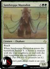 MASTODONTE DELLE STEPPE SABBIOSE - RELEASE PROMO FOIL