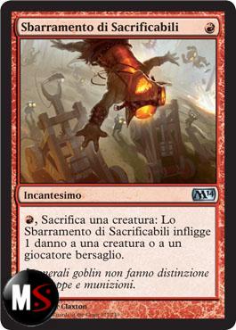 SBARRAMENTO DI SACRIFICABILI