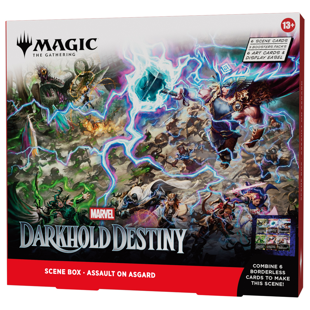 MTG - DARKHOLD DESTINY SCENE BOX - ASSAULT ON ASGARD - INGLESE