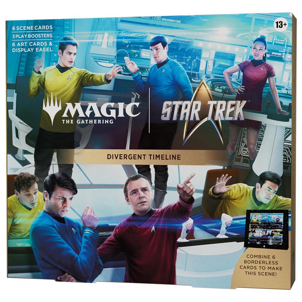 DIVERGENT TIMELINE STAR TREK SCENE BOX ENG MAGIC THE GATHERING
