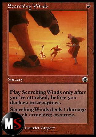 SCORCHING WINDS