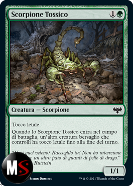 SCORPIONE TOSSICO