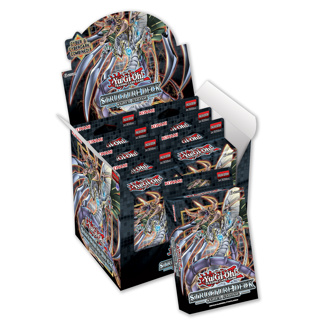 STRUCTURE DECK CYBERATTACCO - BOX 8 MAZZI UNLIMITED STRUCTURE DECK CYBERATTACCO - BOX 8 MAZZI UNLIMITED