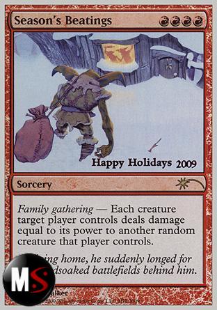 SEASON'S BEATINGS (2009 HOLIDAY FOIL)