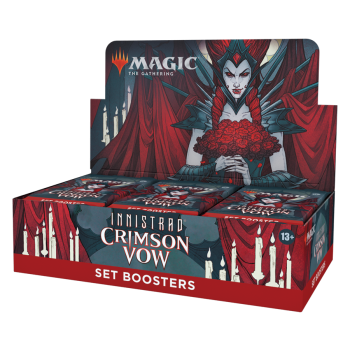 INNISTRAD: CRIMSON VOW - SET BOOSTER DISPLAY - BOX 30 PZ - ITALIANO INNISTRAD: CRIMSON VOW - SET BOOSTER DISPLAY - BOX 30 PZ - ITALIANO