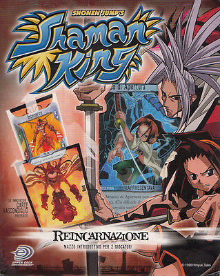 SHAMAN KING - REINCARNAZIONE - STERATER DECK ITALIANO SIGILLATO