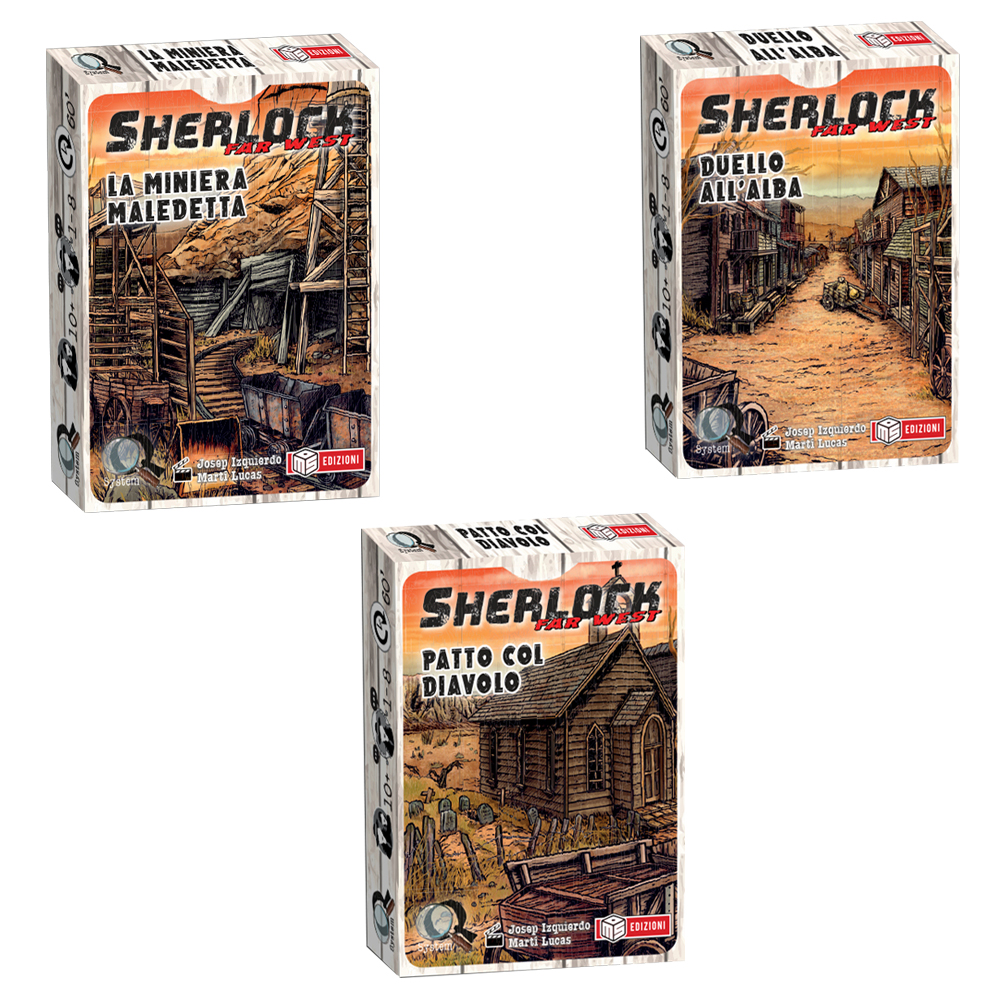 SHERLOCK - BUNDLE 3 CASI - FAR WEST SHERLOCK - BUNDLE 3 CASI - FAR WEST