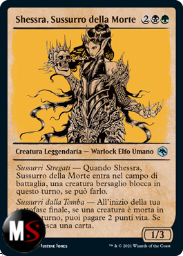 SHESSRA, SUSSURRO DELLA MORTE