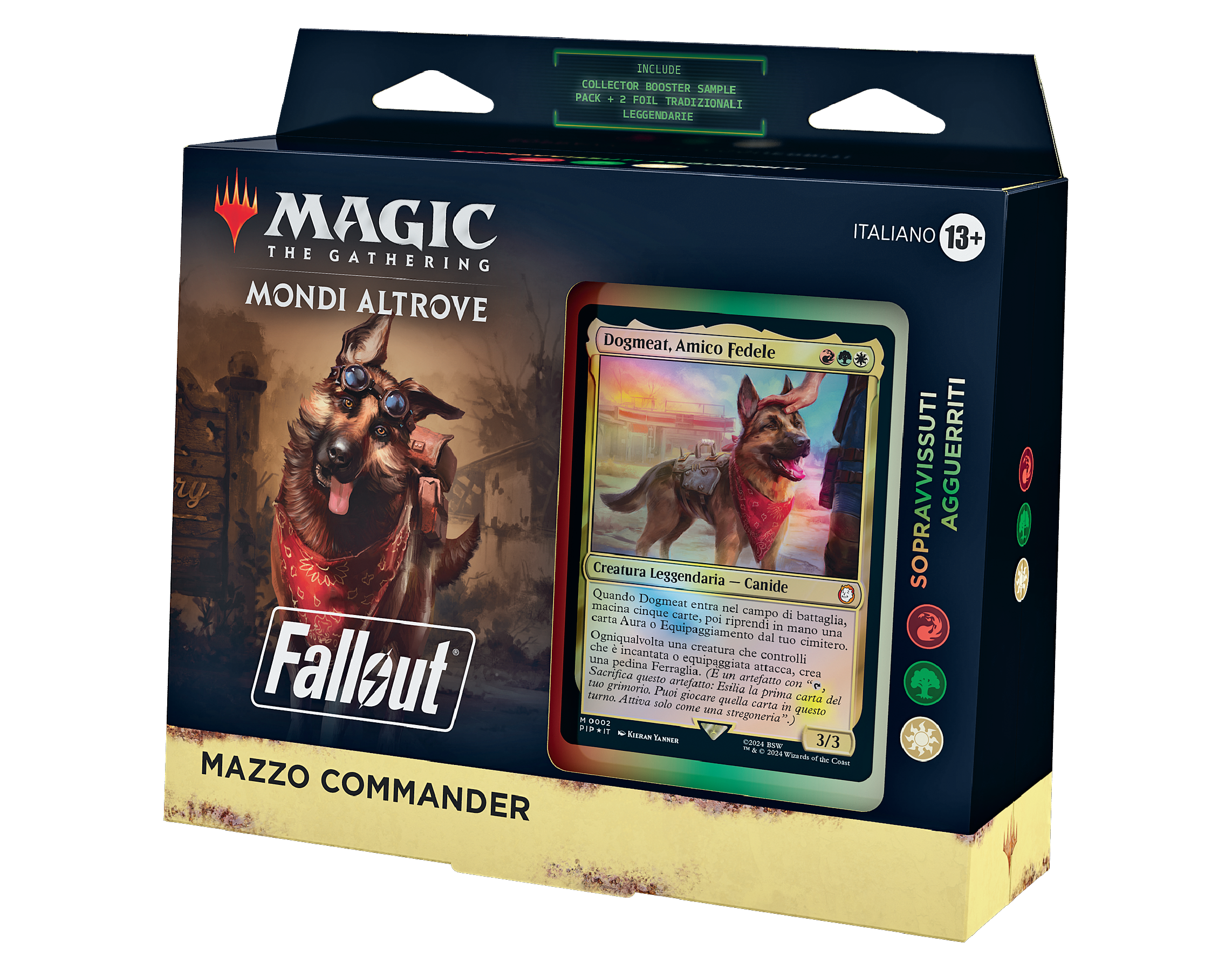 FALLOUT - SOPRAVVISSUTI AGGUERRITI COMMANDER DECK - 1 DECK - ITA FALLOUT - SOPRAVVISSUTI AGGUERRITI COMMANDER DECK - 1 DECK - ITA