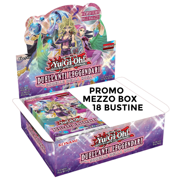 DUELLANTI LEGGENDARI SORELLE DELLA ROSA - MEZZO BOX 18 BUSTE ITA DUELLANTI LEGGENDARI SORELLE DELLA ROSA - MEZZO BOX 18 BUSTE ITA