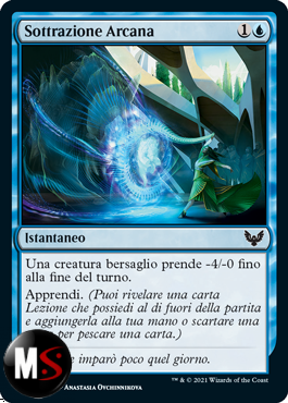 SOTTRAZIONE ARCANA