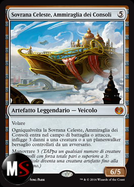 SOVRANA CELESTE, AMMIRAGLIA DEI CONSOLI