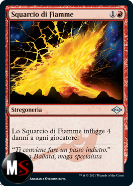 SQUARCIO DI FIAMME - FOIL