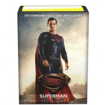 DS100 SLEEVES STANDARD MATTE ART - JUSTICE LEAGUE - SUPERMAN DS100 SLEEVES STANDARD MATTE ART - JUSTICE LEAGUE - SUPERMAN