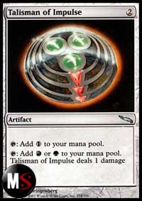 Magic The Gathering - Talismano Dell'Impulso - Carta Singola (Mirrodin 2003, Non Comune)