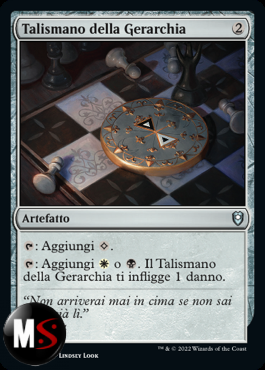 TALISMANO DELLA GERARCHIA