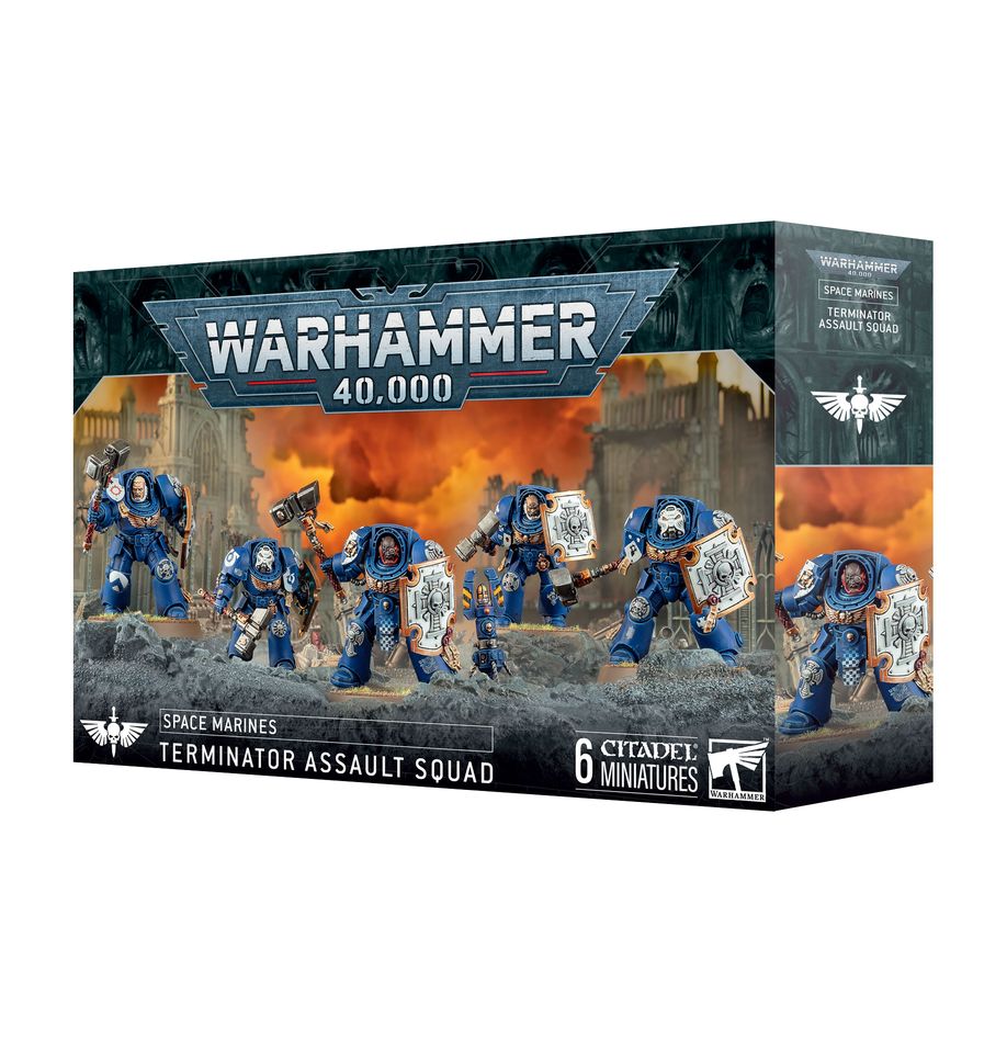 WARHAMMER 40.000 - SPACE MARINES - TERMINATOR ASSAULT SQUAD